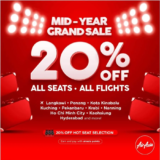 AirAsia Mid-Year Grand Sale 2023 Eztra 20% OFF on ALL SEATS for ALL FLIGHTS Promotion