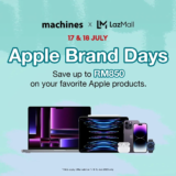 Apple Brand Days up to RM850 Off Sale