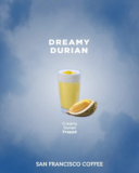 Indulge in the Exquisite Creamy Durian Frappé at San Francisco Coffee