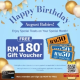 HomePro Free RM180 Gift Voucher for August Babies