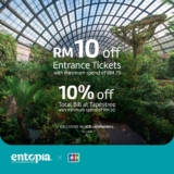 Entopia by Penang Butterfly Farm Tickets: Exclusive Discount for JCB Cardholders Promotion