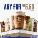 Zus Coffee RM6.60 for any handcrafted drinks Merdeka 2023 Promotion