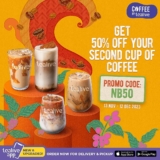 Tealive: Get 50% Off on Your 2nd Coffee with Promo Code