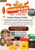 Francestle Chocolatier Kedai Kilang Coklat Opening Free Gifts Giveaways Until 31 December 2023