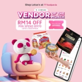 Lotus’s Supermarket x Foodpanda: Save RM14 On Your Groceries for a Smoother Shopping Experience