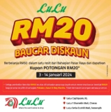 LuLu Hypermarket Exclusive Offers: Save More With Every RM50 Spent, Grab Your RM20 Voucher Today!