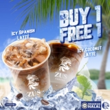 Zus Coffee Offers Buy One, Get One Free on Icy Series Promotion on January 2024
