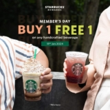 Starbucks Member’s Day Treat: Buy 1, Get 1 Free Handcrafted Beverage Promotions – January 2023