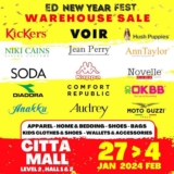 Explosive ED New Year Fest Warehouse Sale Jan – Feb 2024: Top Brands at Unbeatable Prices!