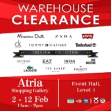 Atria Shopping Gallery Hosts Epic Warehouse Clearance Featuring Iconic Brands on February 2024