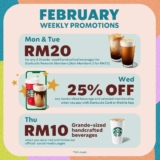 Starbucks Exciting Weekly Promotions for February 2024