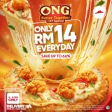 Pizza Hut RM14 for your Regular Pizza, available all day Promo
