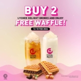 Coolblog Free Waffle with Purchase Promo on Feb 2024