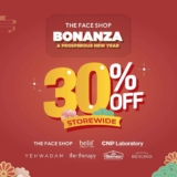 THEFACESHOP: Exclusive Promotions and Lion Dance Blessings at Sunway Velocity Mall!