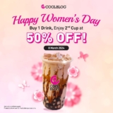 Coolblog Women’s Day 2024 Special Promo – Buy 1 Drink, Enjoy 2nd Cup at 50% OFF!