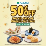 FamilyMart Ramadan 2024 Promotion: Enjoy 50% Off on Your 4th Ready-To-Eat Item!