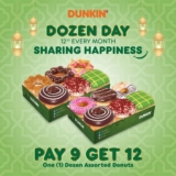 Dunkin’ Dozen Day 12th March 2024 – Grab a Dozen Donuts at unbeatable Price!