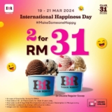 Baskin Robbins Exclusive Deal: 2 Double Regular Scoops for RM31 – Limited Time Only!