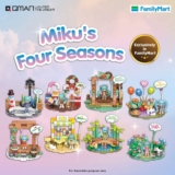 FamilyMart Presents Qman Miku’s Four Seasons Figures April 2024 Promotion