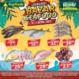 Segi Fresh Jualan Bazar Seafood April 2024**: Jenis Barangan Sihat yang Berkualiti dengan Harga Terendah