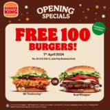Burger King Asia Poly Semenyih Free Burgers Event – April 2024