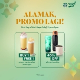 Starbucks: First Day of Hari Raya Specials in April 2024 | Hooray for BOFO and Discounts!