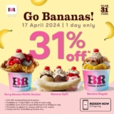 Baskin Robbins: Go Bananas with 31% OFF Banana Sundaes Promo – April 2024