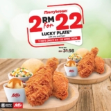 Marrybrown Special Deal: RM22 for 2 Lucky Plate Meals Promotion, April 2024