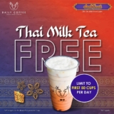 Daily Coffee: Free Thai Milk Tea – Unleash Your Taste Buds | April / May 2024