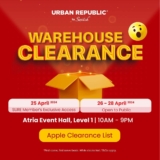 Urban Republic WAREHOUSE CLEARANCE Sale 2024 – Unbeatable Deals Await | April 2024