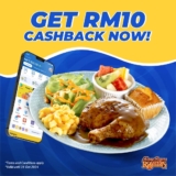 Kenny Rogers ROASTERS: Enjoy RM10 Cashback Instant Rebate E-Voucher on Kenny’s Quarter Meal!