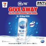 7-Eleven – Your One-Stop Shop for Refreshment – Grab Your Free Calpis Soda Today!