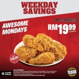 Texas Chicken Awesome Mondays and Tender Tuesdays Promotion 2024