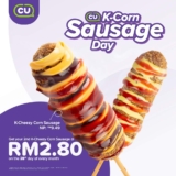 CU K-Corn Sausage Day Special Promo May 2024: Buy 1 Get 2nd for RM2.80!