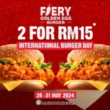KFC’s International Burger Day Promo May 2024 – Unleash the Crispy Delights!