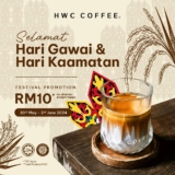 HWC Coffee: Hari Gawai & Hari Tadau Kaamatan Promo May/June 2024