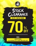 Body Glove Mega Stock Clearance: Unbeatable Deals at Mahkota Parade (21st May – 10th June 2024)