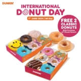 Celebrate International Donut Day 2024 with Dunkin’ Donuts: Get Free Donuts!
