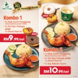 Affordable and Delicious Chicken Rice Sets at Baker’s Cottage – Starting at RM9.99!