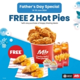 Celebrate Father’s Day 2024 at Marrybrown with FREE Hot Pies!
