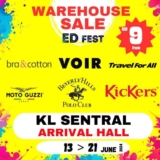 Get Ready for the ED Fashion Warehouse Sale & Kids Fest June 2024 at KL Sentral!