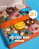 Celebrate Dozen Day with Dunkin’ – Pay for 9, Get 12 Donuts & More on June 2024