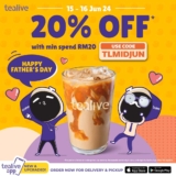 Celebrate Father’s Day 2024 with Tealive’s Mid Month Promo!