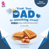 Sweeten Father’s Day with 50% Off Premium Waffles at Coolblog!