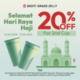 Celebrate Hari Raya Haji 2024 with Special Discounts at SHU YI Grass Jelly!