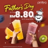 Celebrate Father’s Day with Pin Tea: Buy a Cup for Your Papa and Get the 2nd at RM8.80!