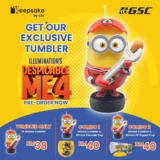 Exclusive Despicable Me 4 Minion Tumblers Now Available at GSC!
