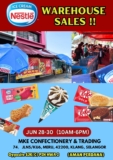 Nestle Ice Cream Warehouse Sale Returns on June 2024