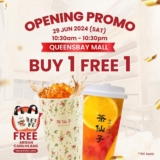 Beautea Grand Opening at Queensbay Mall, Penang: Buy 1 Free 1 Promotion!
