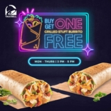 Taco Bell’s BOGO Bonanza: Score a Free Grilled Stuft Burrito Every Week in July 2024!